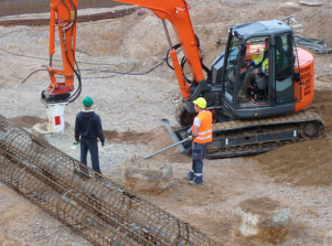 Раскрытие буронабивных свай