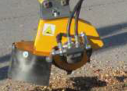 Вид на рукояти экскаватора