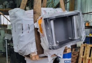 Адаптерная плита Indeco для монтажа на экскаватор Hyundai HX340SL