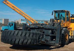 спец захват для шин